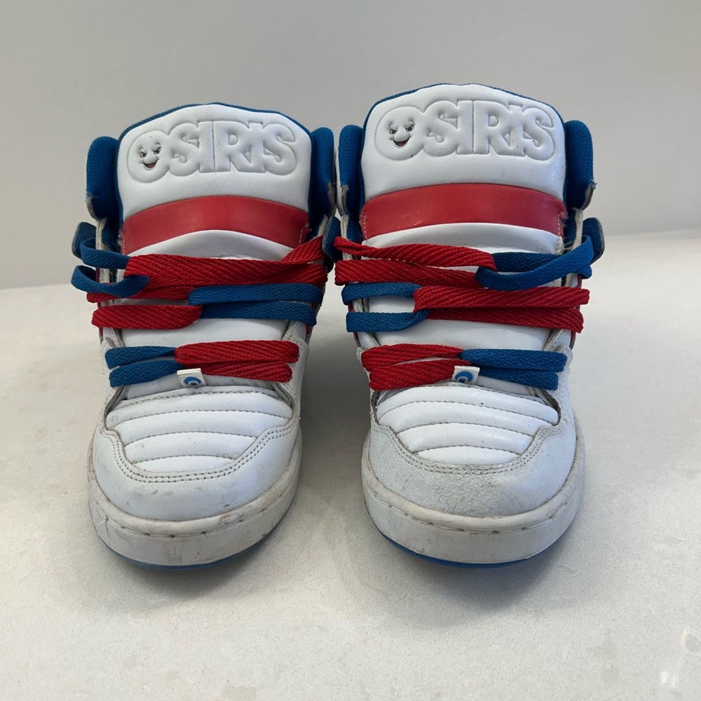 Rare Osiris Bronx NYC 83 white ghostbusters stay puffed skate shoes